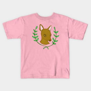 A Sweet Deer In Nature Kids T-Shirt